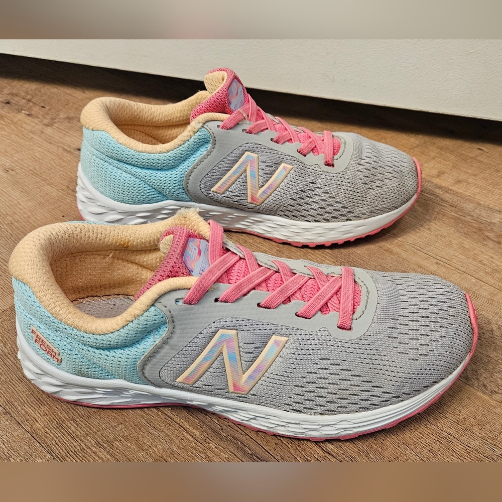 SizeI 1.5 Kids New Balance Arishi V2 Lace-Up Running Shoe